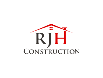 RJH Construction logo design by BintangDesign