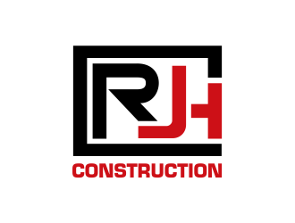 RJH Construction logo design by cahyobragas