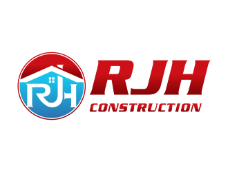 RJH Construction logo design by cahyobragas