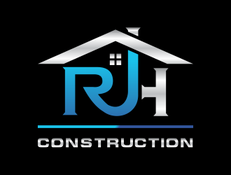 RJH Construction logo design by cahyobragas