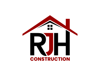 RJH Construction logo design by pakNton