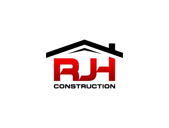 RJH Construction logo design by CreativeKiller
