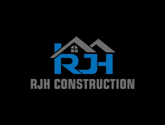 RJH Construction logo design by josephope