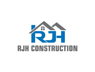 RJH Construction logo design by josephope