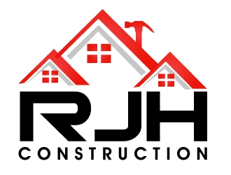 RJH Construction logo design by PMG
