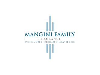 Mangini Family Insurance logo design by dewipadi