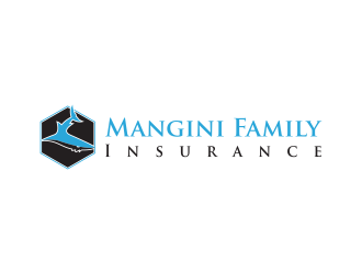 Mangini Family Insurance logo design by cahyobragas