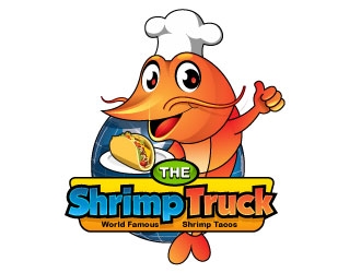 The Shrimp Truck logo design by Suvendu