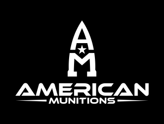 American Munitions logo design by qqdesigns