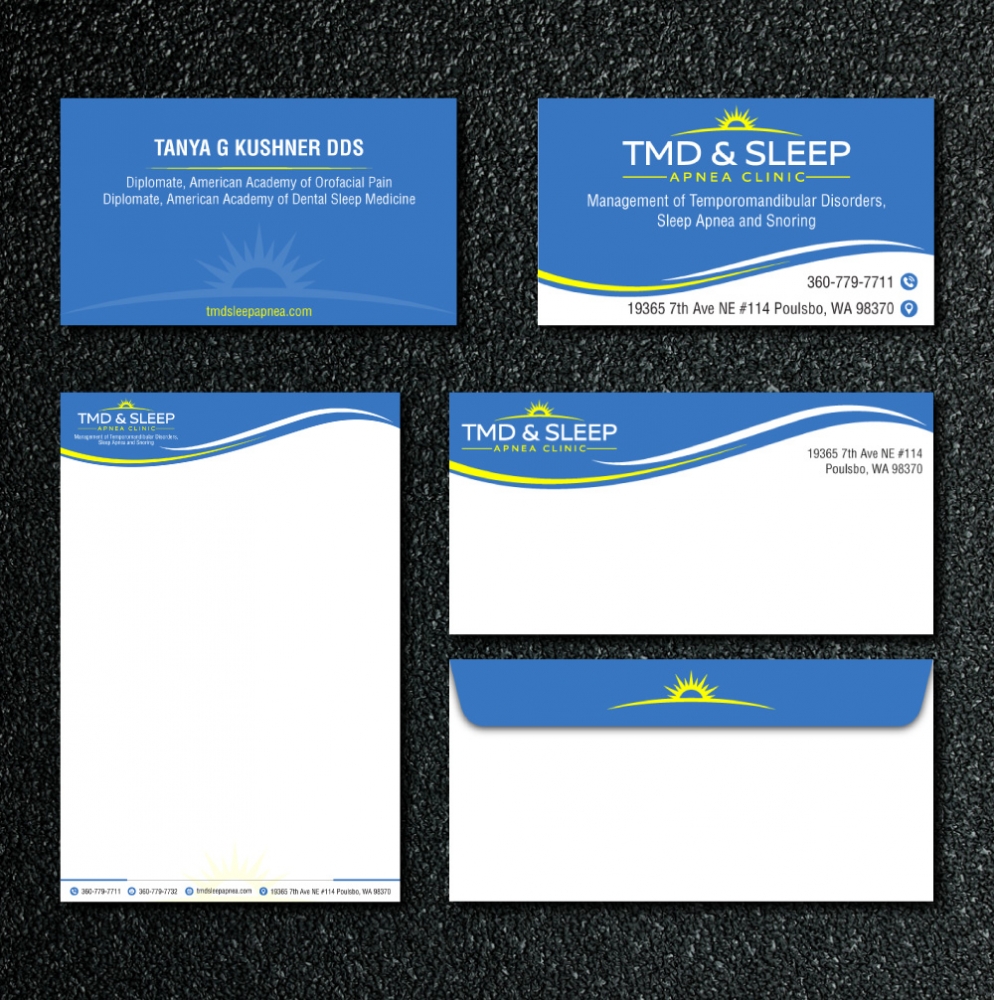 TMD & Sleep Apnea Clinic logo design by Art_Chaza