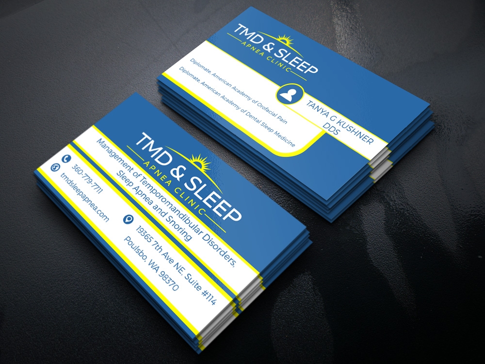 TMD & Sleep Apnea Clinic logo design by Gelotine