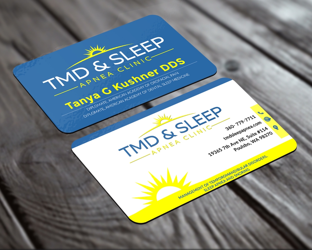 TMD & Sleep Apnea Clinic logo design by MastersDesigns