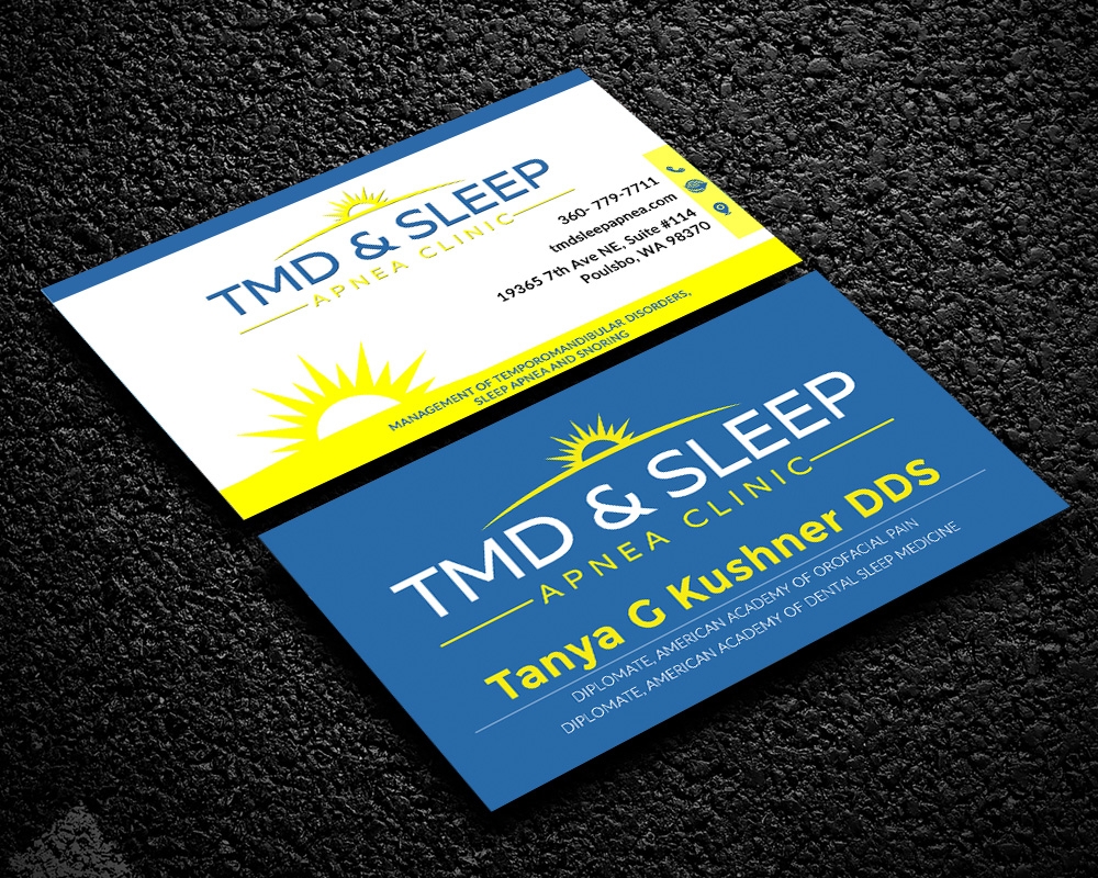TMD & Sleep Apnea Clinic logo design by MastersDesigns