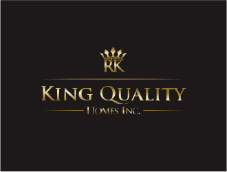 King Quality Homes Inc. logo design by Dianasari