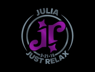 Julia Roth  [logo for bat-mitzvah party] logo design by josephope