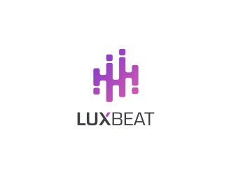 Luxbeat logo design by Susanti