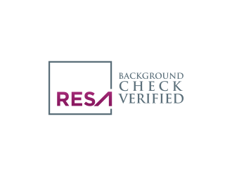 RESA Background Check Verified  logo design by Purwoko21