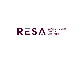 RESA Background Check Verified  logo design by Kraken