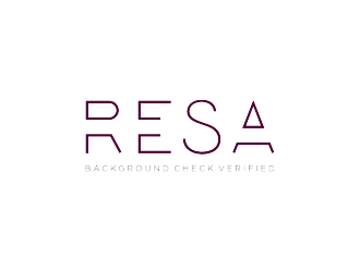 RESA Background Check Verified  logo design by Kraken