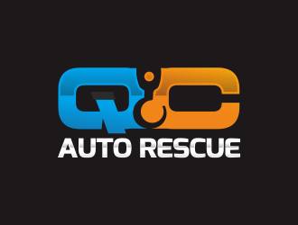 QC Auto Rescue  logo design by YONK