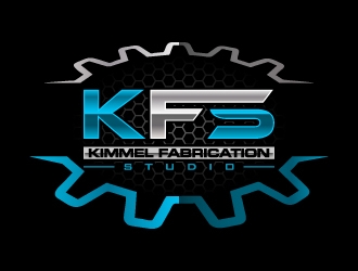 Kimmel Fabrication Studio logo design by pencilhand