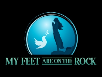 Standing on the Rock or Dancing in the Rain logo design by fries