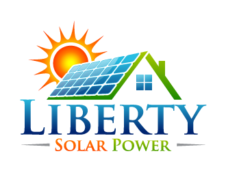 Liberty Solar Power logo design by kgcreative