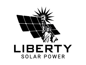 Liberty Solar Power logo design by agoosh