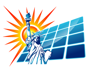 Liberty Solar Power logo design by kgcreative
