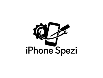 iPhone Spezi logo design by graphicstar