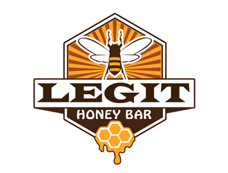 Legit Honey Bar logo design by kunejo