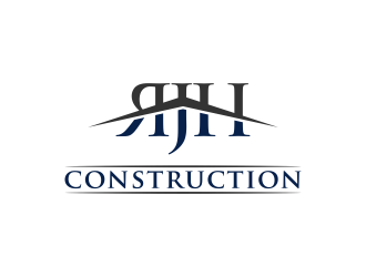 RJH Construction logo design by Lavina