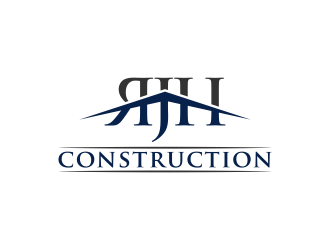 RJH Construction logo design by Lavina