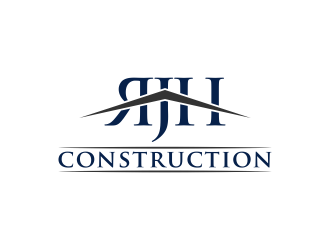 RJH Construction logo design by Lavina