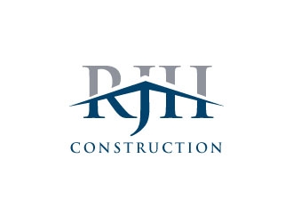 RJH Construction logo design by sanworks