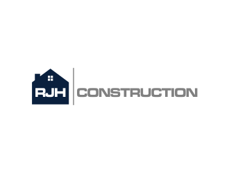 RJH Construction logo design by done