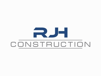 RJH Construction logo design by berkahnenen