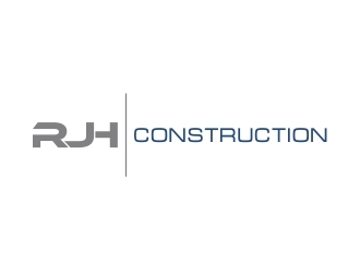 RJH Construction logo design by berkahnenen