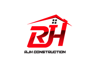 RJH Construction logo design by firstmove