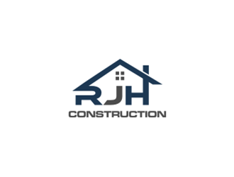 RJH Construction logo design by sheilavalencia