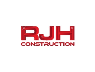 RJH Construction logo design by crazher