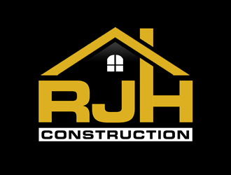 RJH Construction logo design by kunejo
