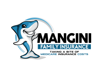 Mangini Family Insurance logo design by veron