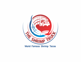 The Shrimp Truck logo design by up2date