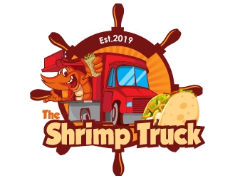 The Shrimp Truck logo design by dorijo