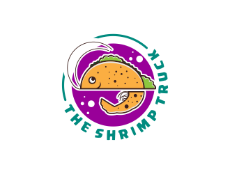 The Shrimp Truck logo design by SmartTaste