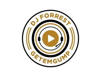 DJ Forrest Getemgump logo design by cikiyunn