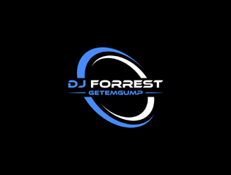DJ Forrest Getemgump logo design by johana