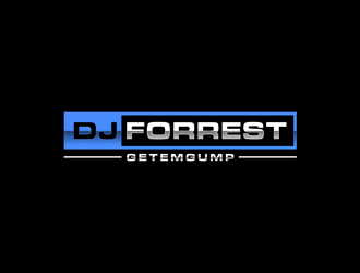 DJ Forrest Getemgump logo design by johana