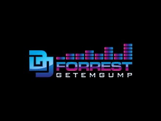 DJ Forrest Getemgump logo design by zinnia